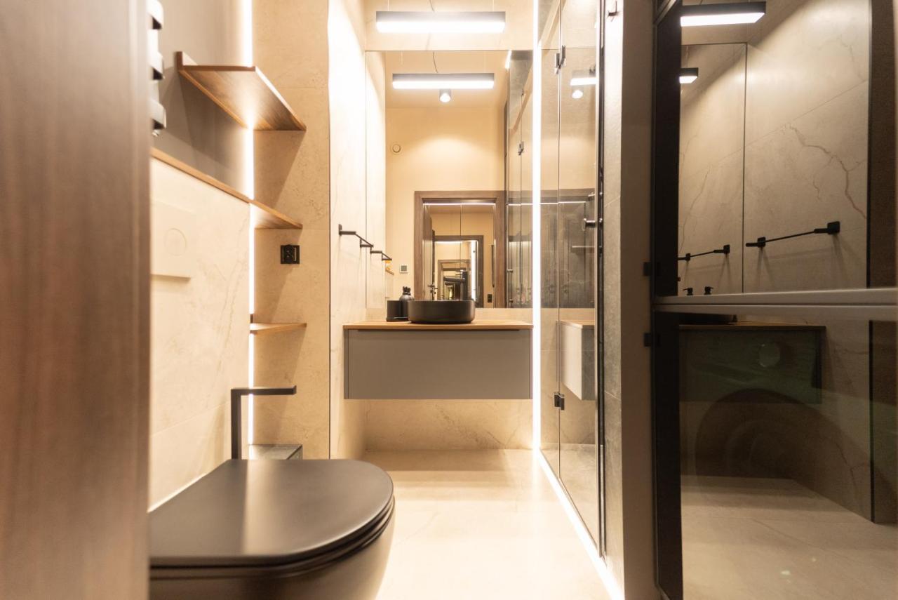 Hanza Tower Lux Sauna&Pool Štetín Exteriér fotografie