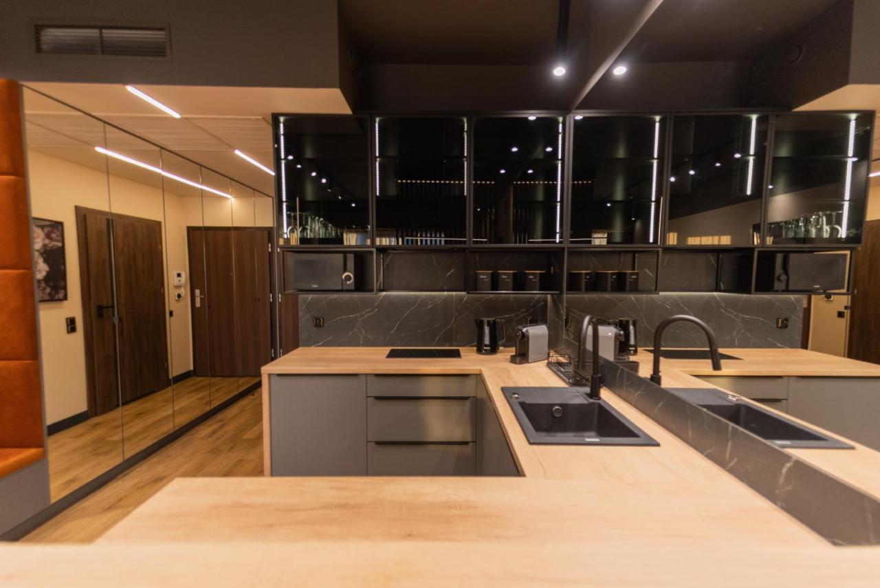 Hanza Tower Lux Sauna&Pool Štetín Exteriér fotografie