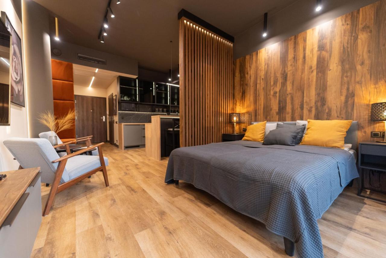 Hanza Tower Lux Sauna&Pool Štetín Exteriér fotografie