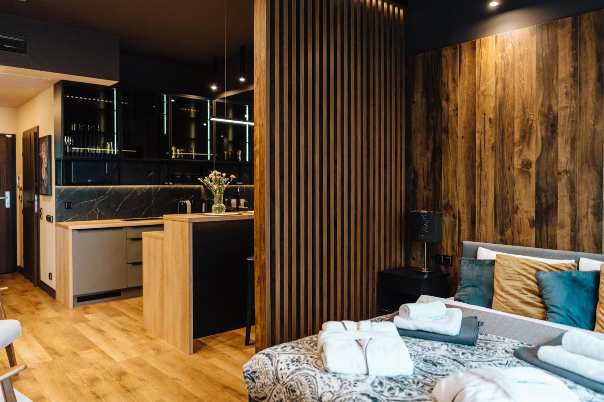 Hanza Tower Lux Sauna&Pool Štetín Exteriér fotografie
